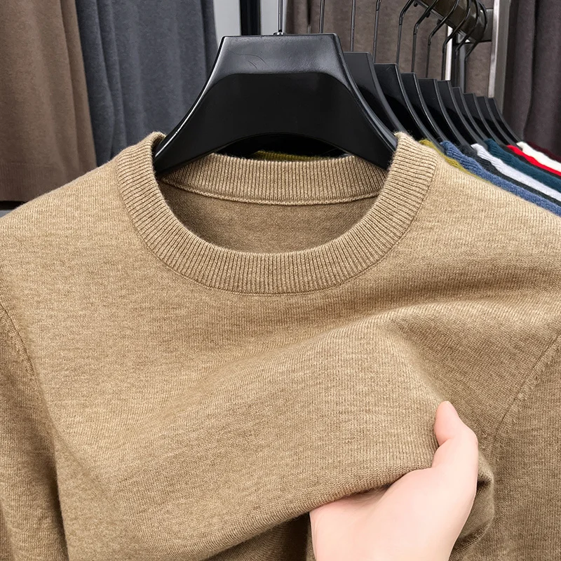 Mens Fashion Mullet - 2025 New Men's Casual Sweater Round