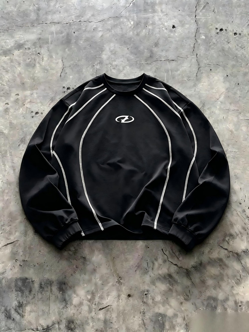 Men Fashion Upper - New American men's autumn minimalist letter