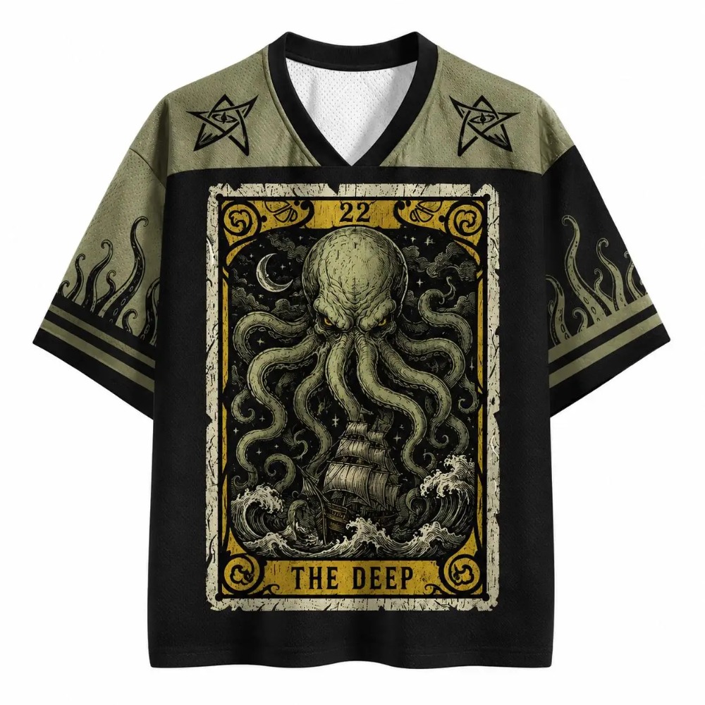 Men'S Fashion V Neck T Shirts - 2026 Best-selling Fun Octopus Pattern 3D