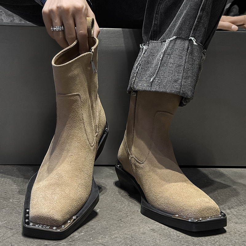 Chelsea Boots Men - England style men casual party nightclub