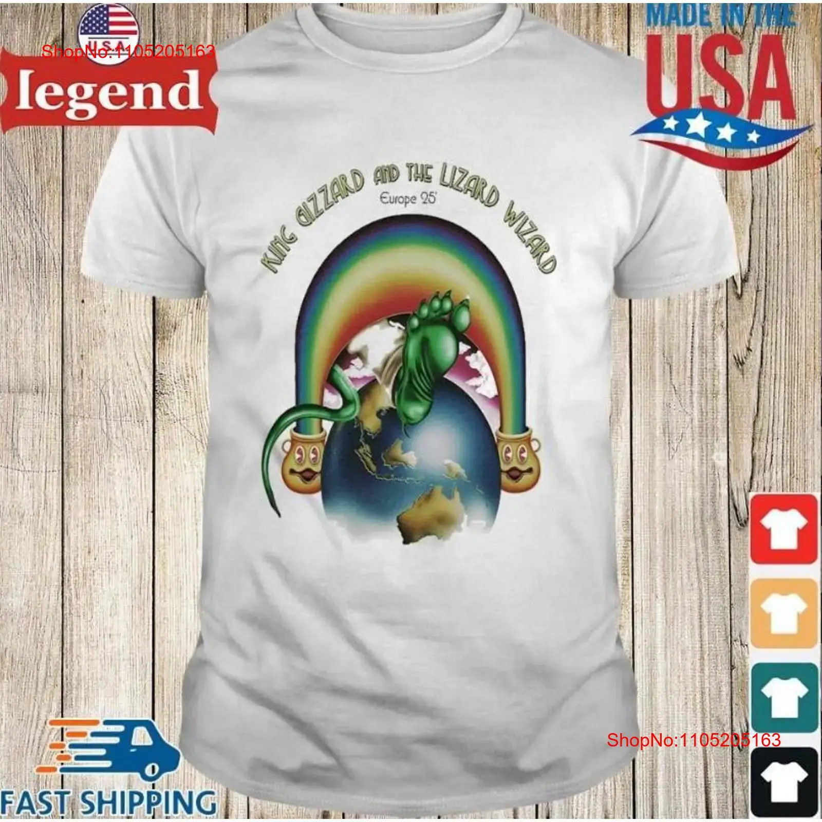 King Gizzard The Lizard Wizard - Men Fashion King ulasan dan harga