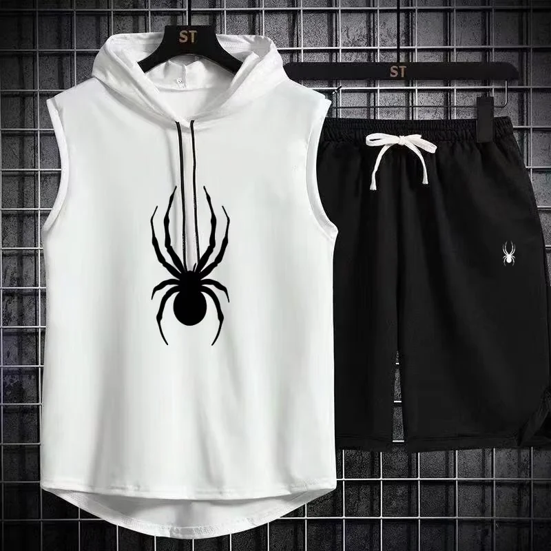 Brand  Summer Men's Two Piece  - Men'S Fashion V Neck T Shirts ulasan dan harga