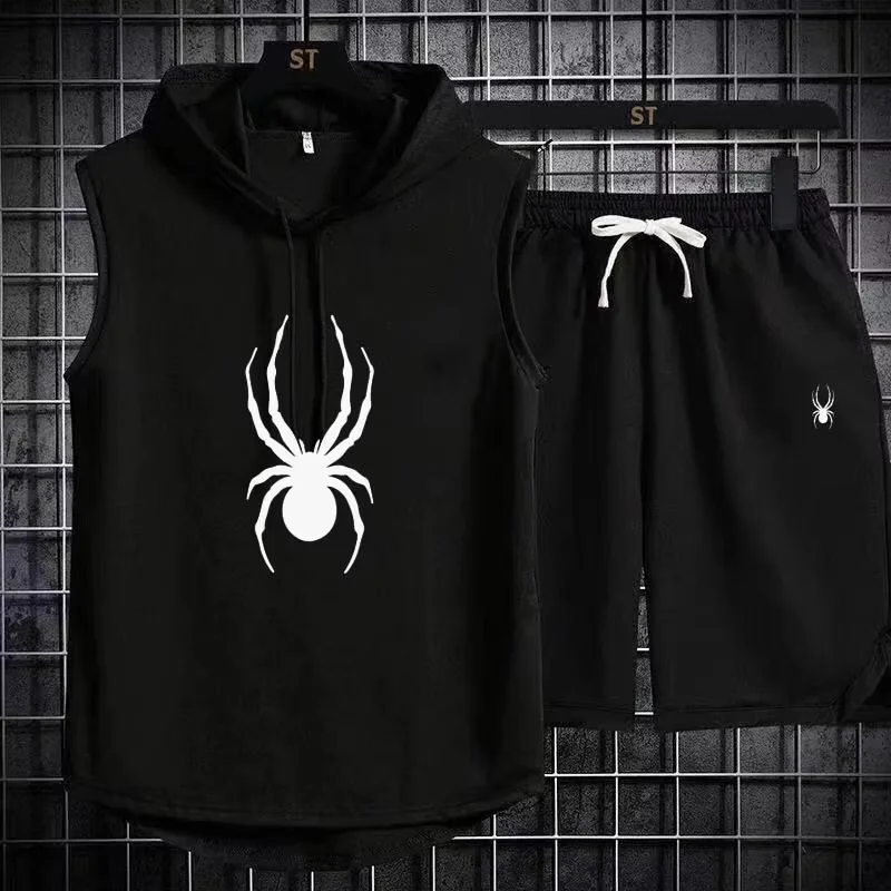 Brand  Summer Men's Two Piece  - Men'S Fashion V Neck T Shirts ulasan dan harga