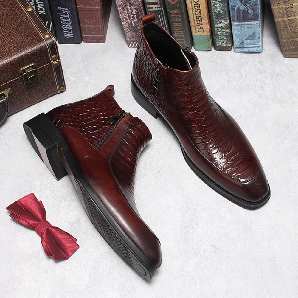 Brand Men's Boots Fashion Chel - Chelsea Boots Men ulasan dan harga