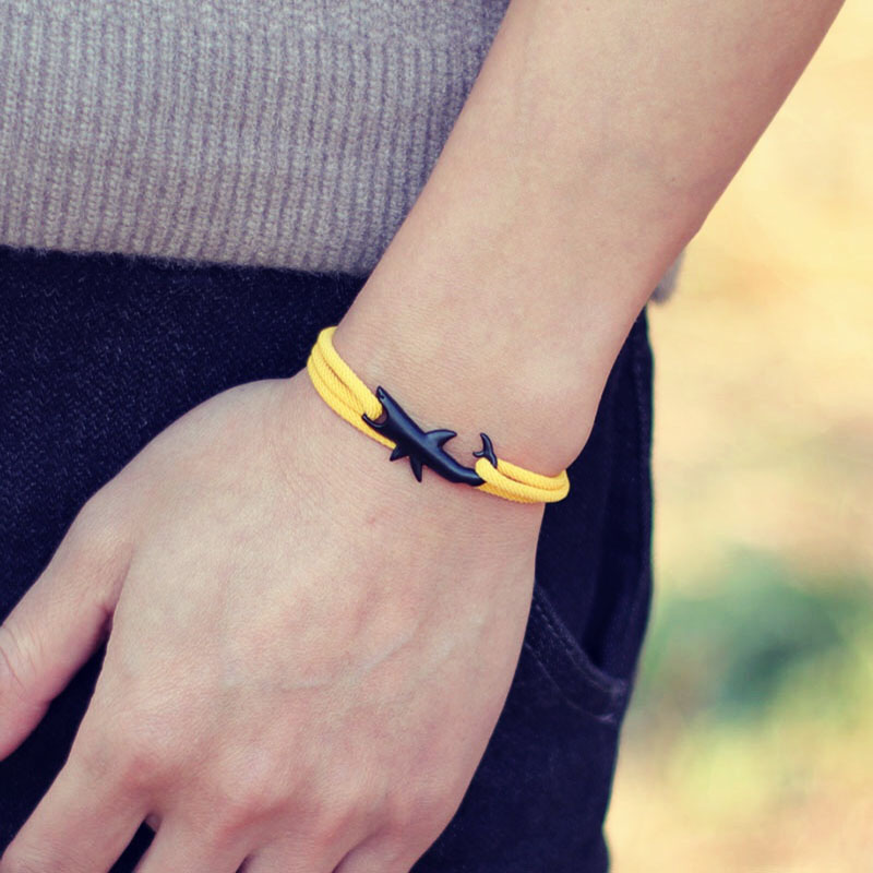 New Nautical Bracelet Men Blac - Milan Men'S Fashion ulasan dan harga