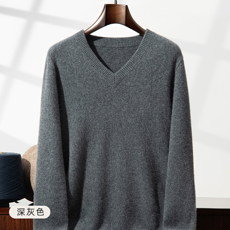 Thickened Cashmere Sweater Men - Mens Fashion Mullet ulasan dan harga