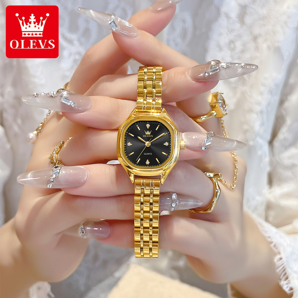 OLEVS 5888 Ladies Watches Gold - Men Fashion Elegant ulasan dan harga