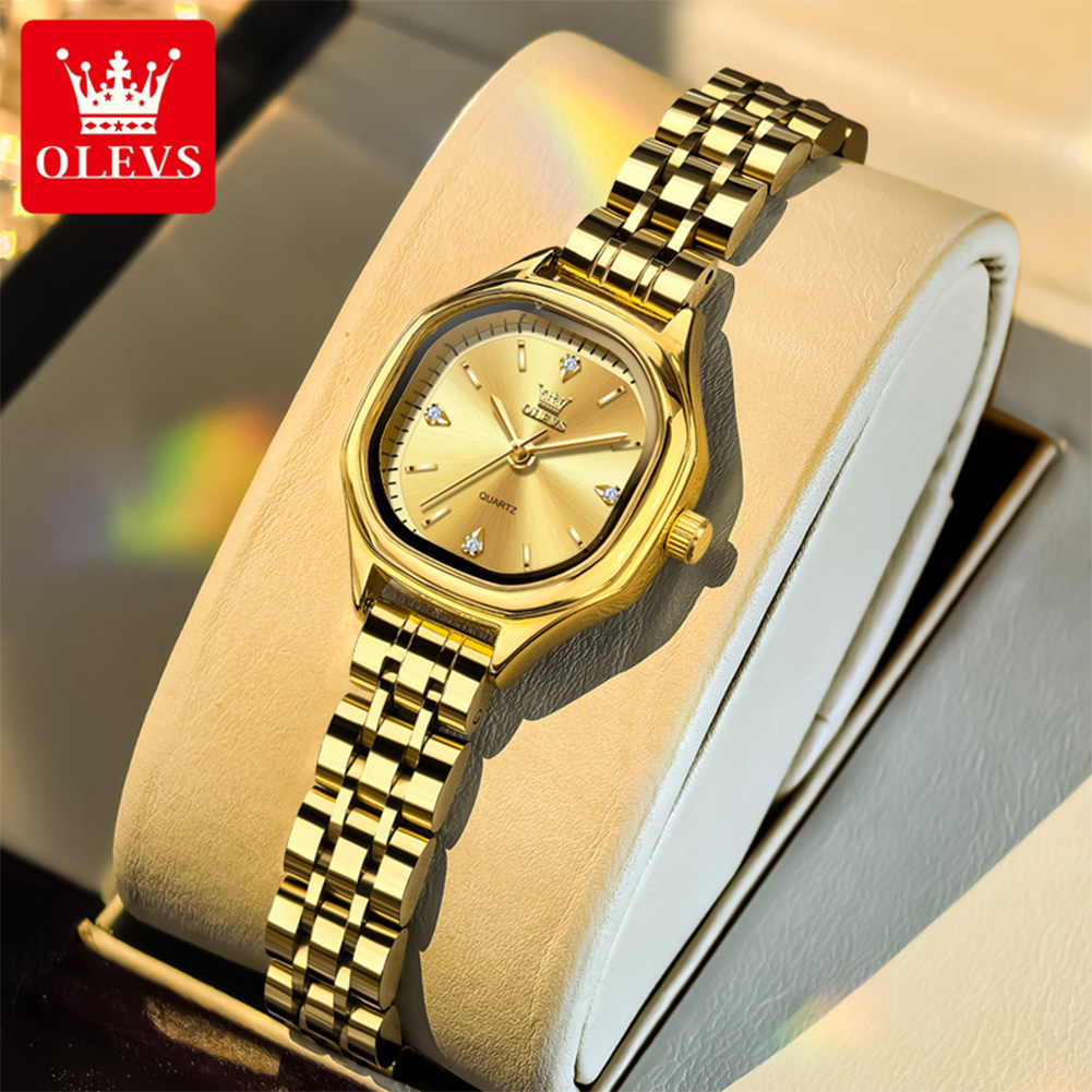 OLEVS 5888 Ladies Watches Gold - Men Fashion Elegant ulasan dan harga