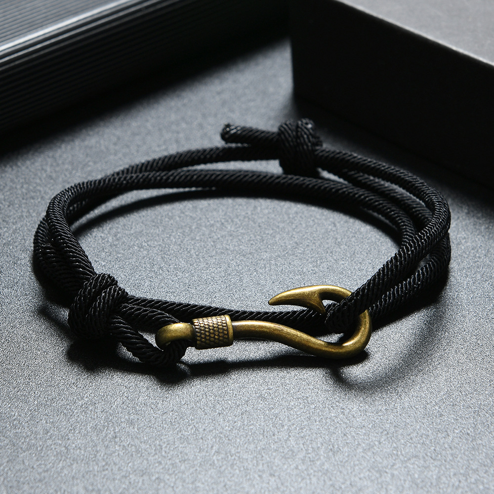 Trendy Charm Fish Hook Anchor  - Milan Men'S Fashion ulasan dan harga