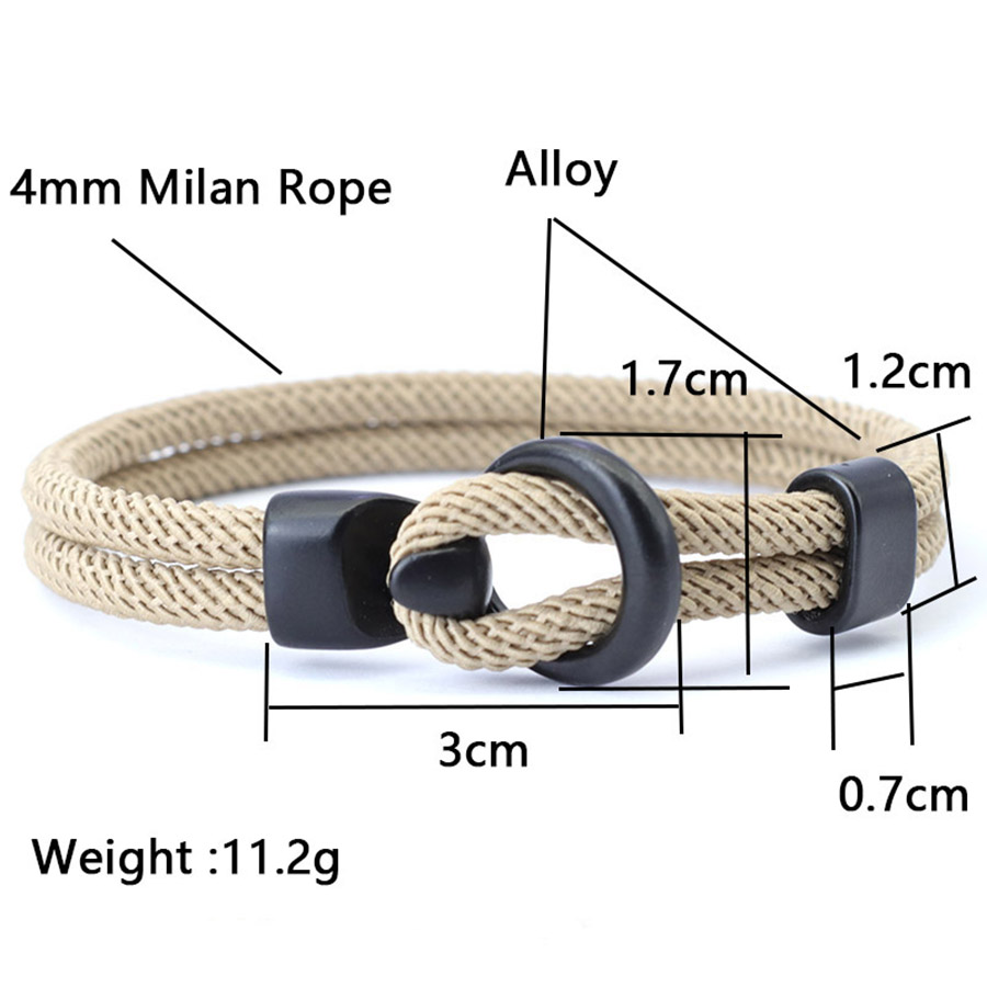 Trendy 2Pcs Beads Cord Bracele - Milan Men'S Fashion ulasan dan harga