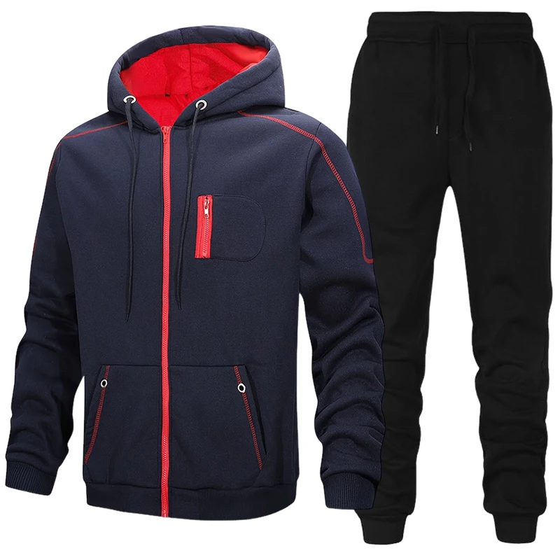 Fashion Men's Tracksuit Casual - Men'S Fashion Clothing ulasan dan harga