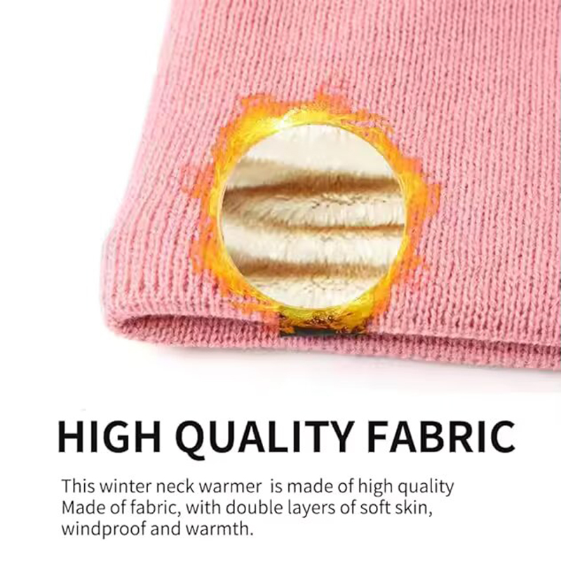 Winter Warm Knitted Neck Scarf - Men Scarf Wool ulasan dan harga