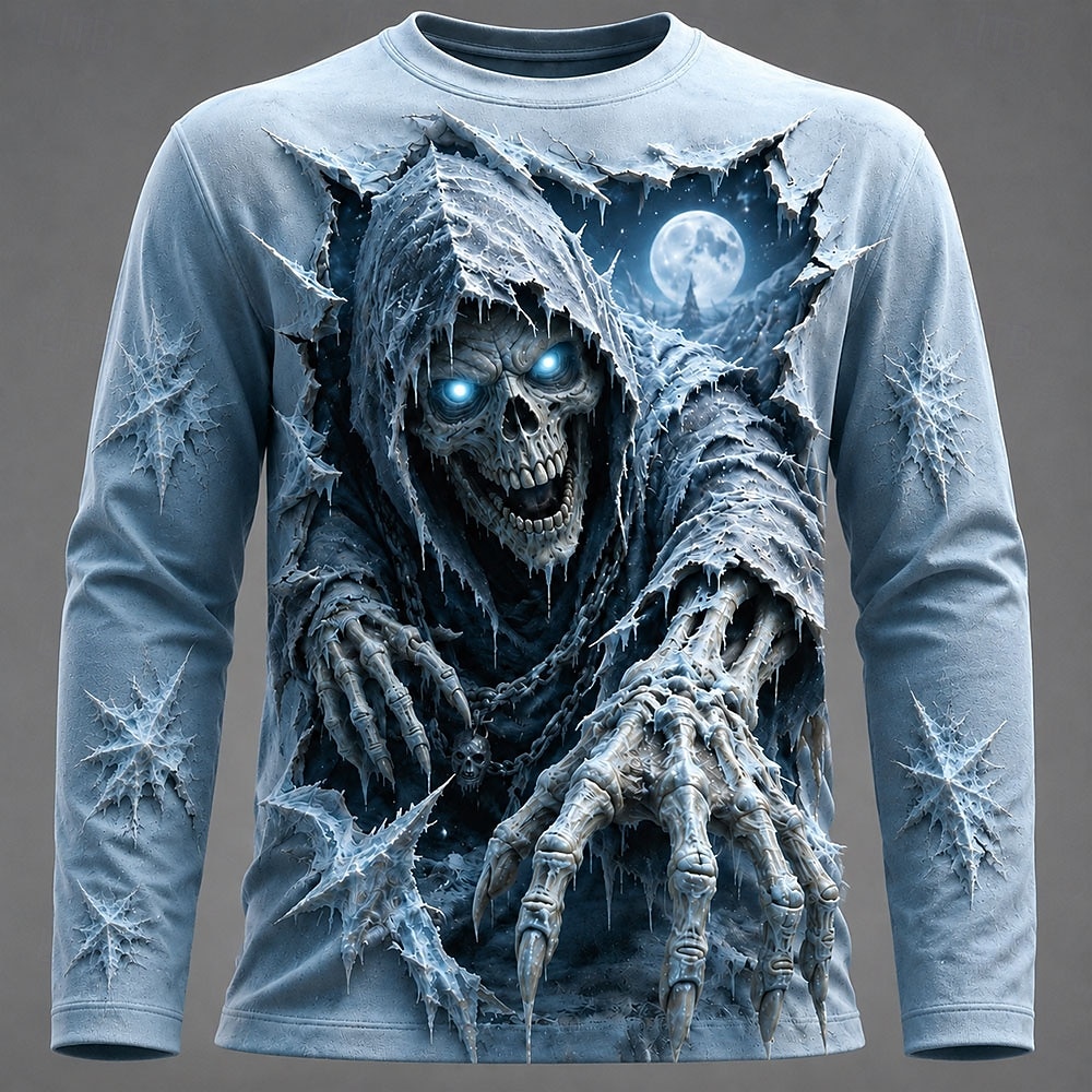 Halloween Men 3D Graphic Print - Men Fashion Upper ulasan dan harga