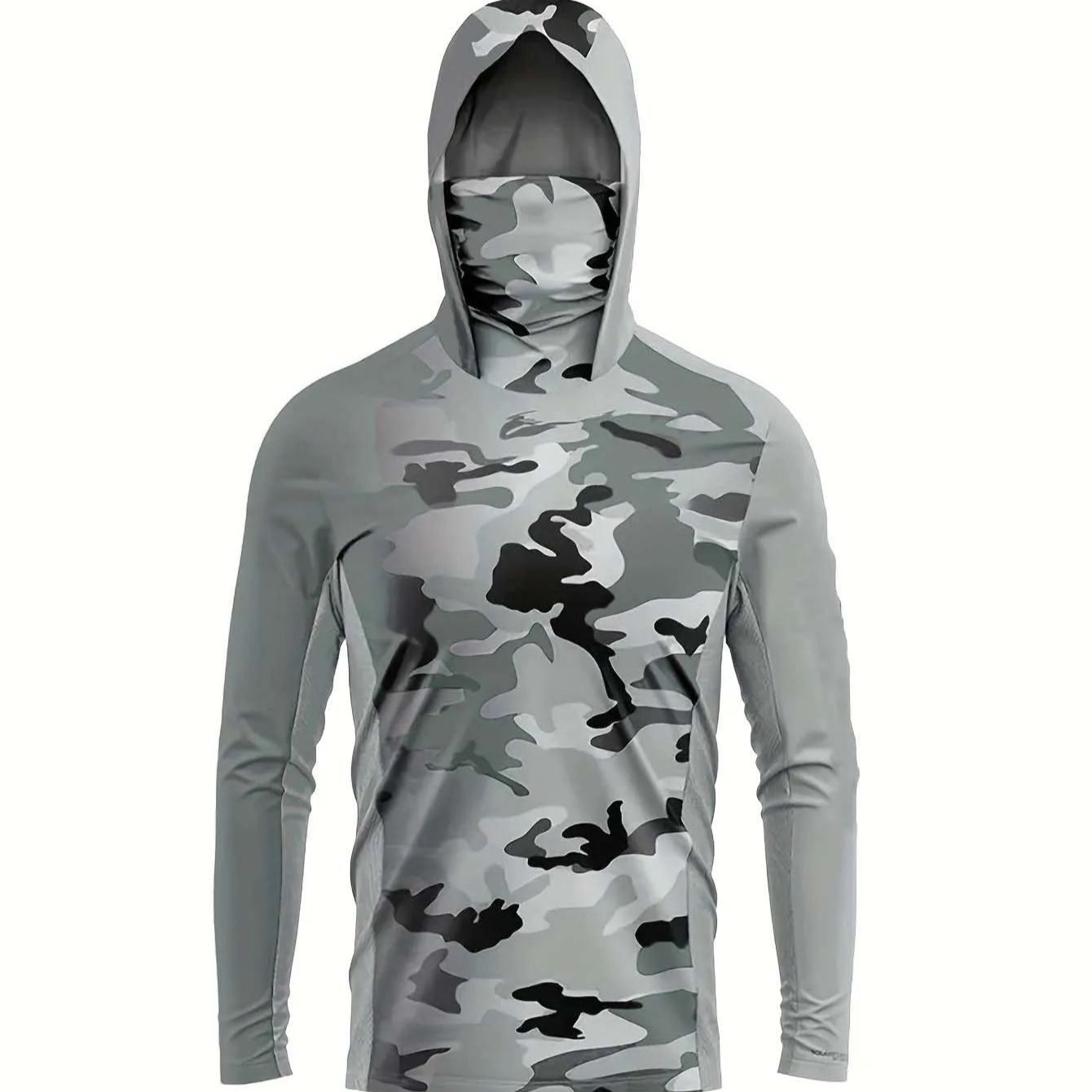 Outdoor Fisherman Hooded Long  - Men Fashion Upper ulasan dan harga