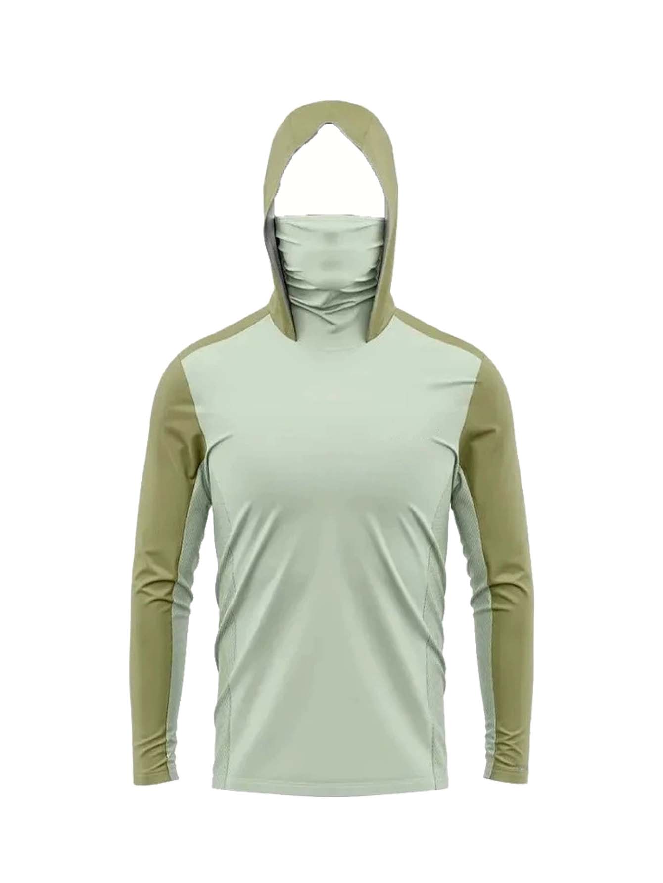 Outdoor Fisherman Hooded Long  - Men Fashion Upper ulasan dan harga