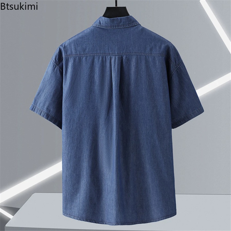 Men's Plus Size Pure Cotton De - Men'S Fashion For Fat Guys ulasan dan harga