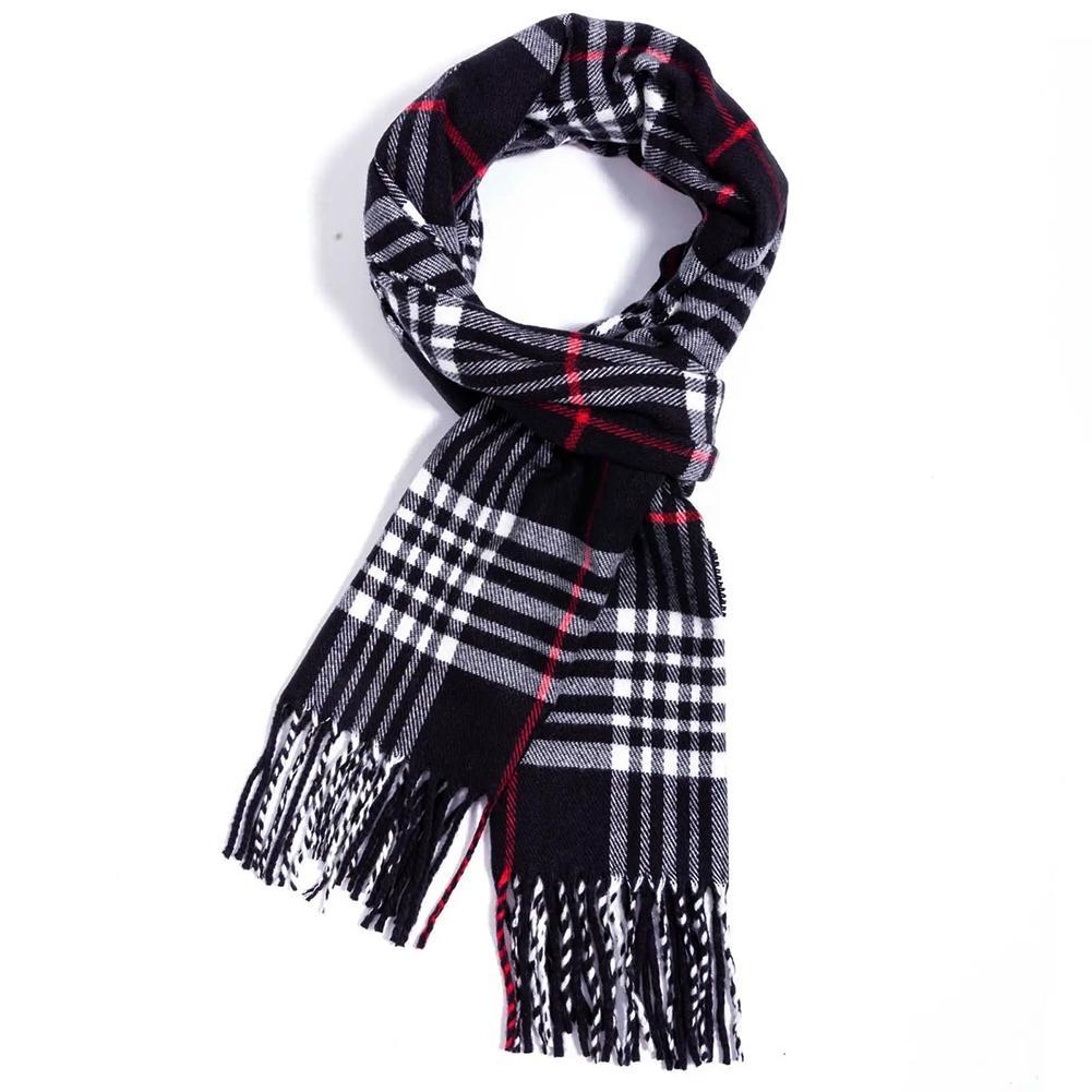 British Style Winter Scarves F - Men Scarf Wool ulasan dan harga