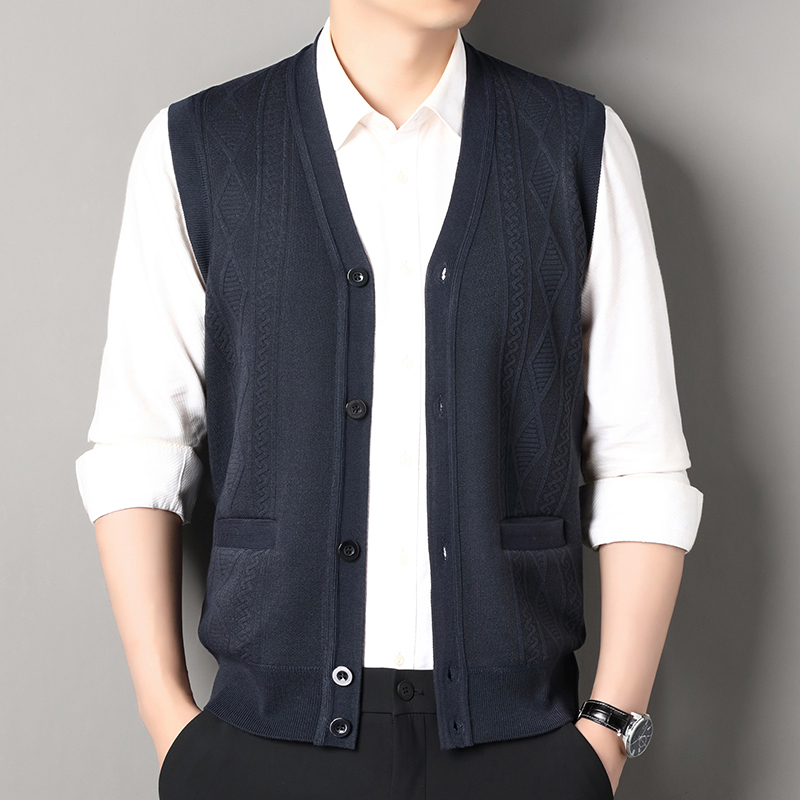 Autumn Winter Mens Vest Casual - Mens Fashion Mullet ulasan dan harga
