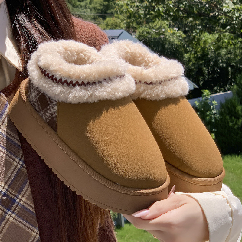 2026 Platform Fluffy Slippers  - Men Fashion Elegant ulasan dan harga