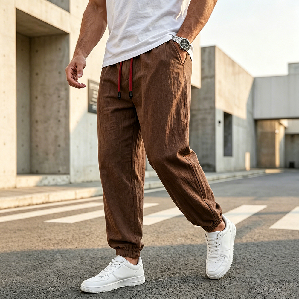 Men's Casual Harem Pants Loose - Men Fashion King ulasan dan harga