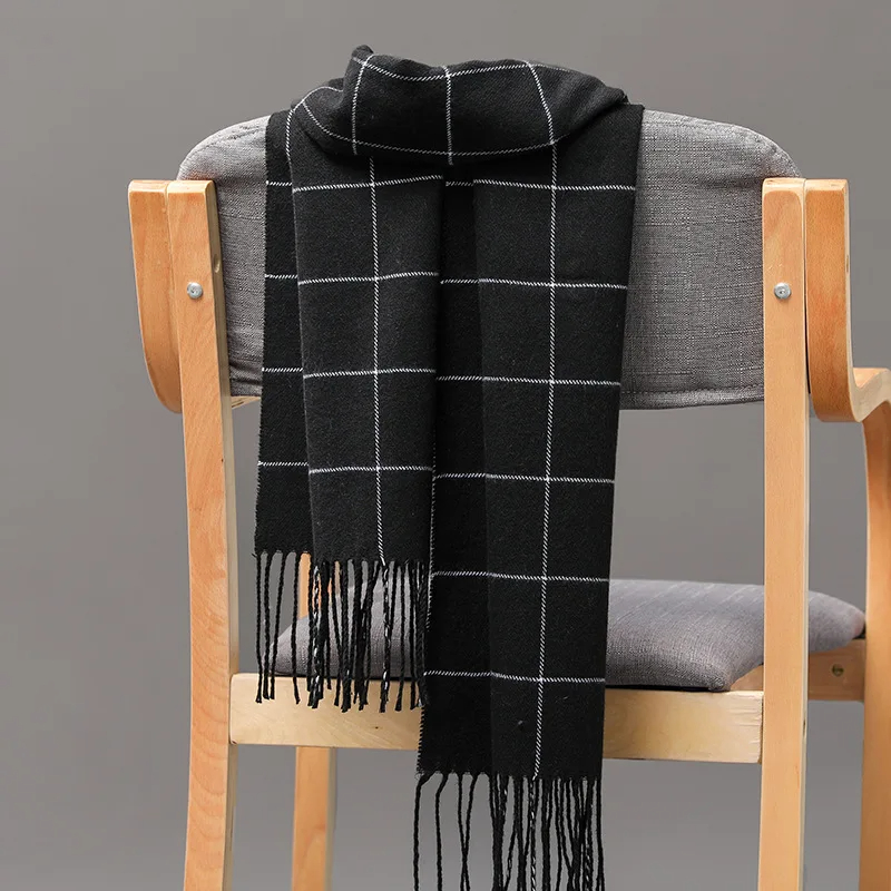 2023 New Winter Men Scarf Keep - Men Scarf Wool ulasan dan harga