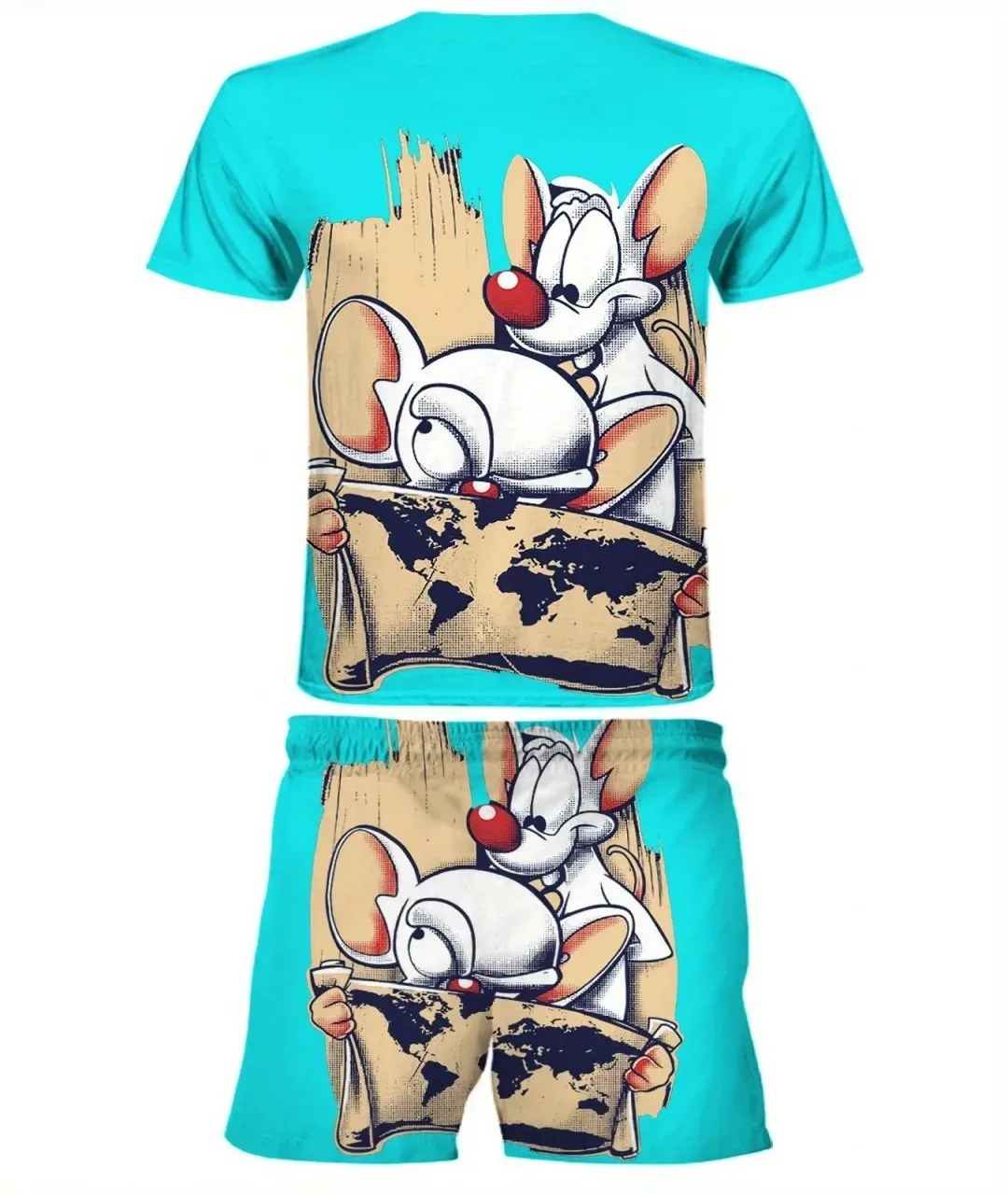 Comic Animal Print Men's Cloth - Men'S Fashion Clothing ulasan dan harga