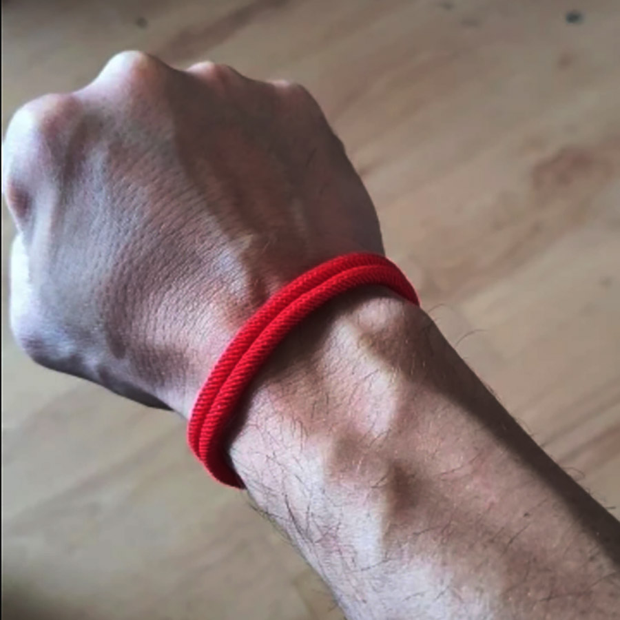 Lucky Red Men Bracelet Bilayer - Milan Men'S Fashion ulasan dan harga