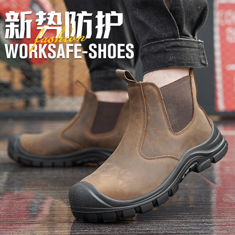 large size men's fashion steel - Chelsea Boots Men ulasan dan harga