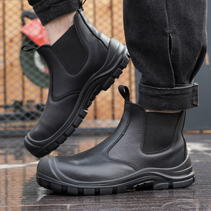 large size men's fashion steel - Chelsea Boots Men ulasan dan harga