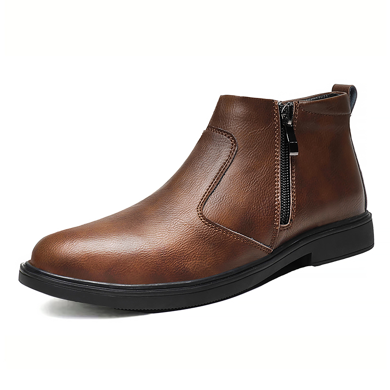 Autumn and Winter New High-Top - Chelsea Boots Men ulasan dan harga
