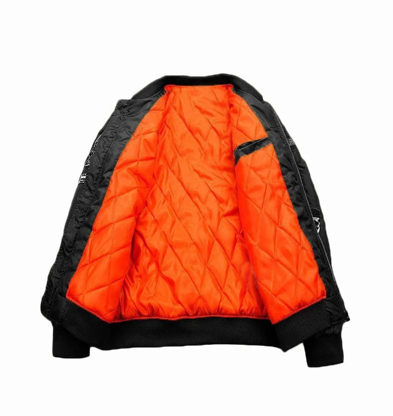 Fashion Men's Warm bomber jack - Mens Fashion Bomber Jacket ulasan dan harga