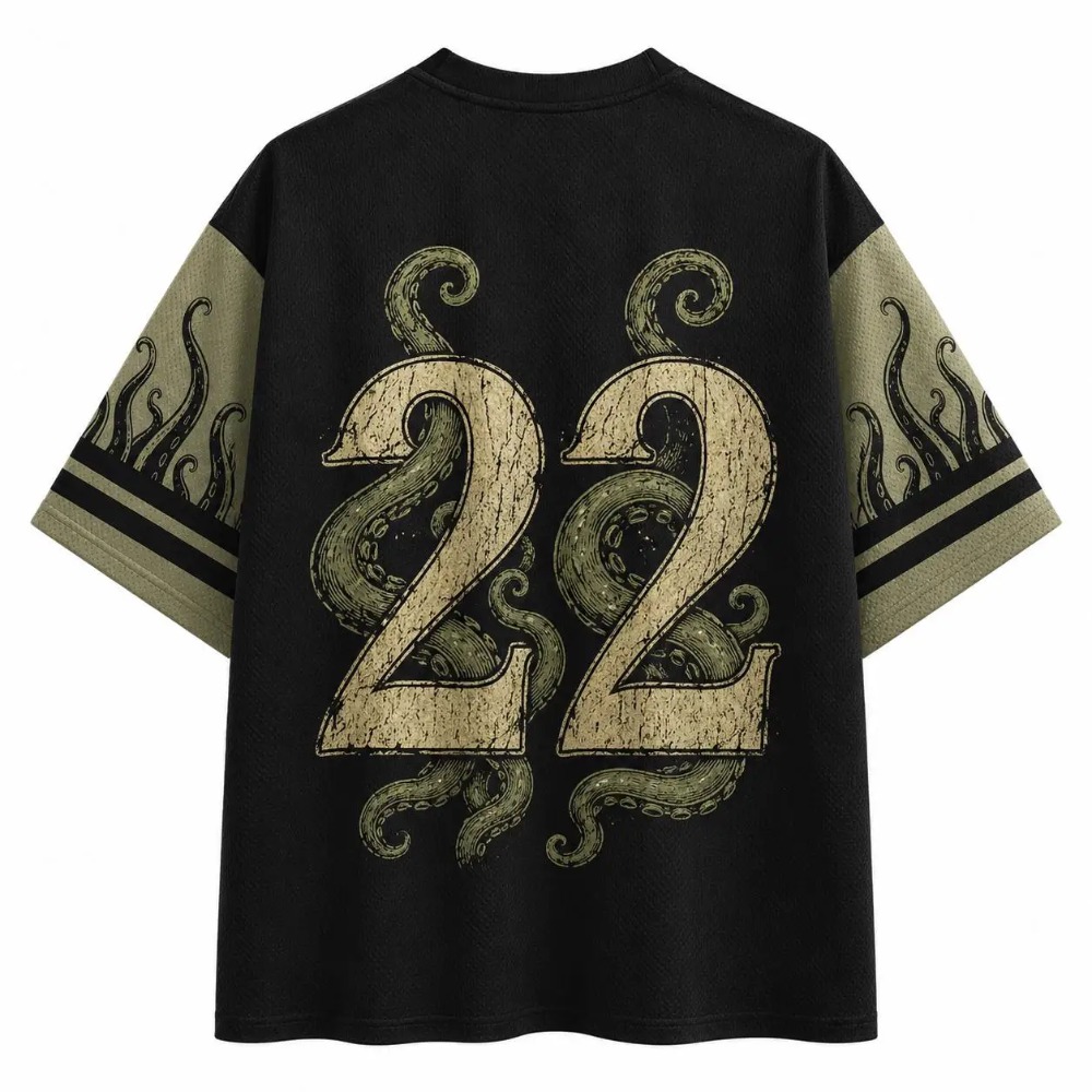2026 Best-selling Fun Octopus  - Men'S Fashion V Neck T Shirts ulasan dan harga