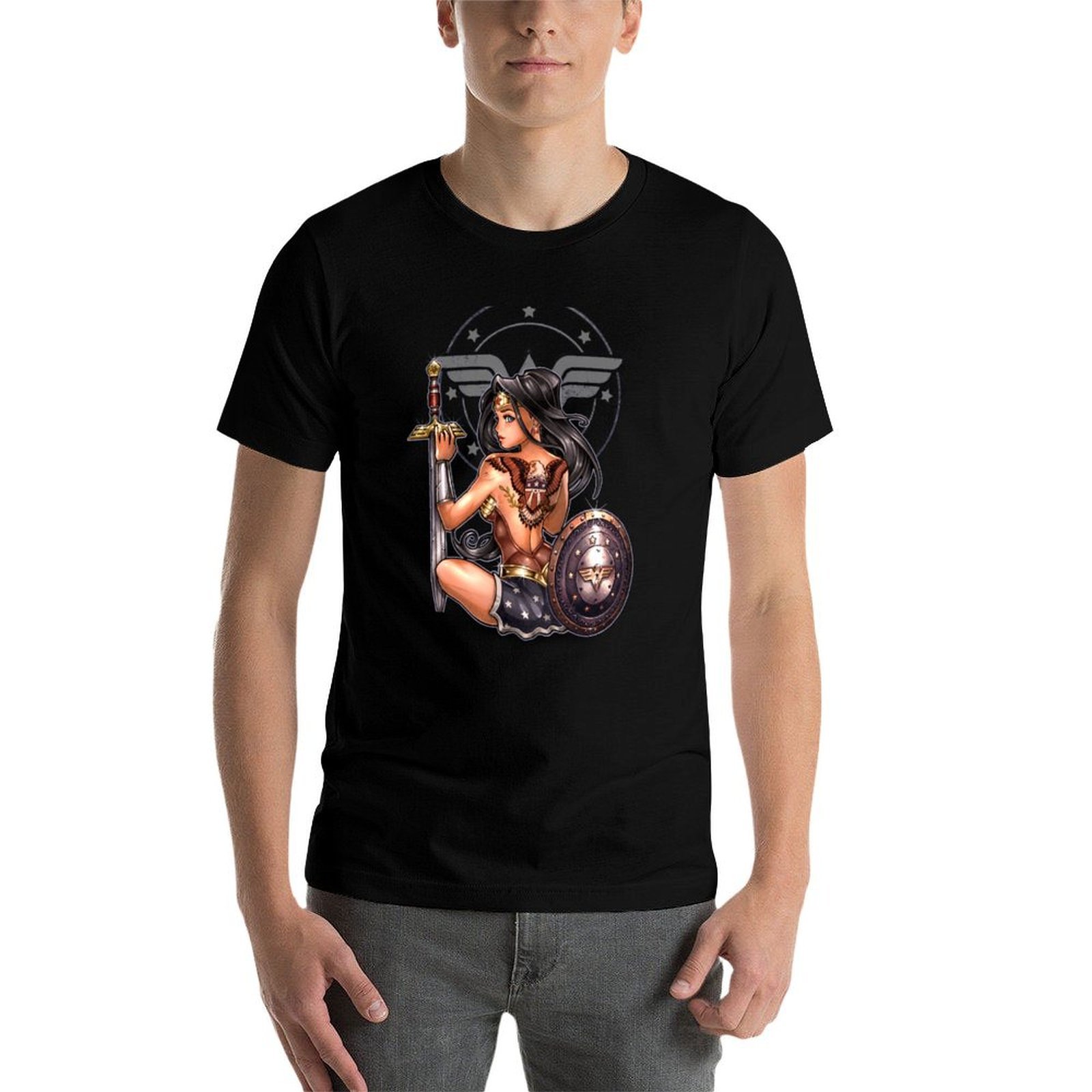 AMAZON pinup version T-Shirt F - Amazon Men'S Fashion ulasan dan harga