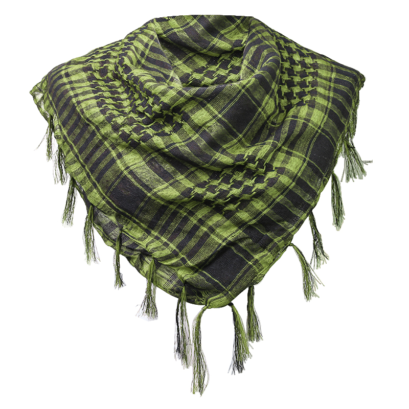 Houndstooth Scarf Plaid Hijab  - Men Fashion Elegant ulasan dan harga