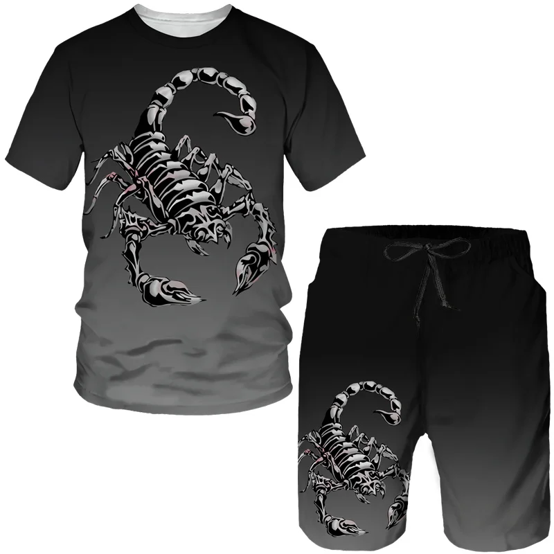 New Scorpion 3D Print T-Shirts - Men'S Fashion Clothing ulasan dan harga