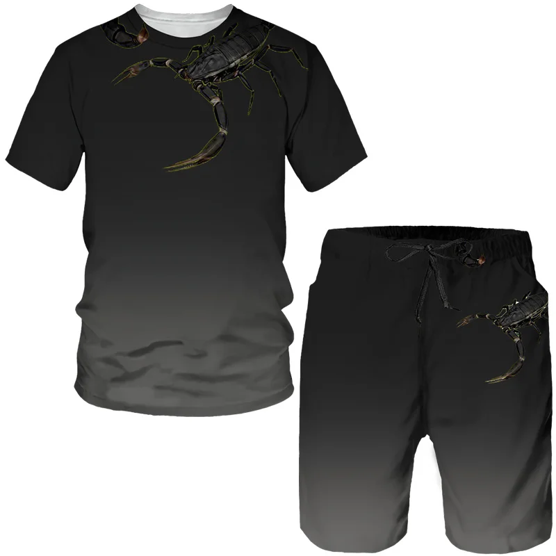 New Scorpion 3D Print T-Shirts - Men'S Fashion Clothing ulasan dan harga