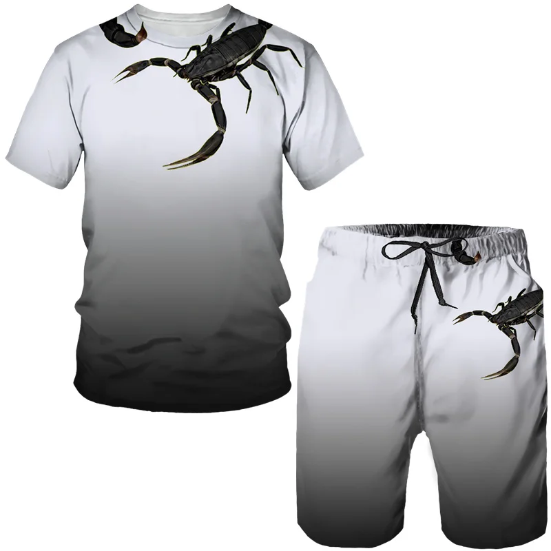 New Scorpion 3D Print T-Shirts - Men'S Fashion Clothing ulasan dan harga