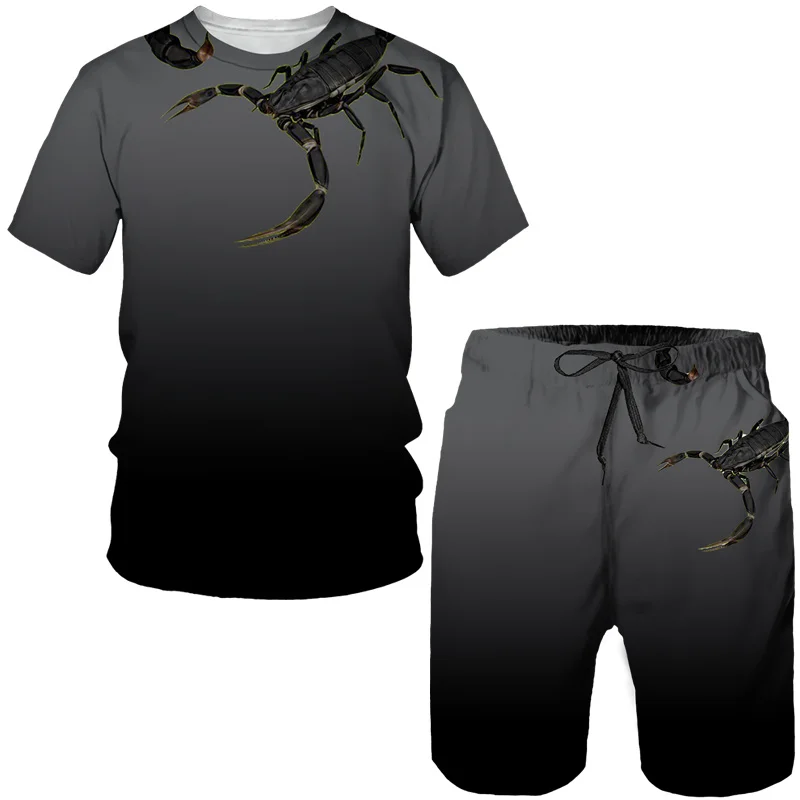 New Scorpion 3D Print T-Shirts - Men'S Fashion Clothing ulasan dan harga