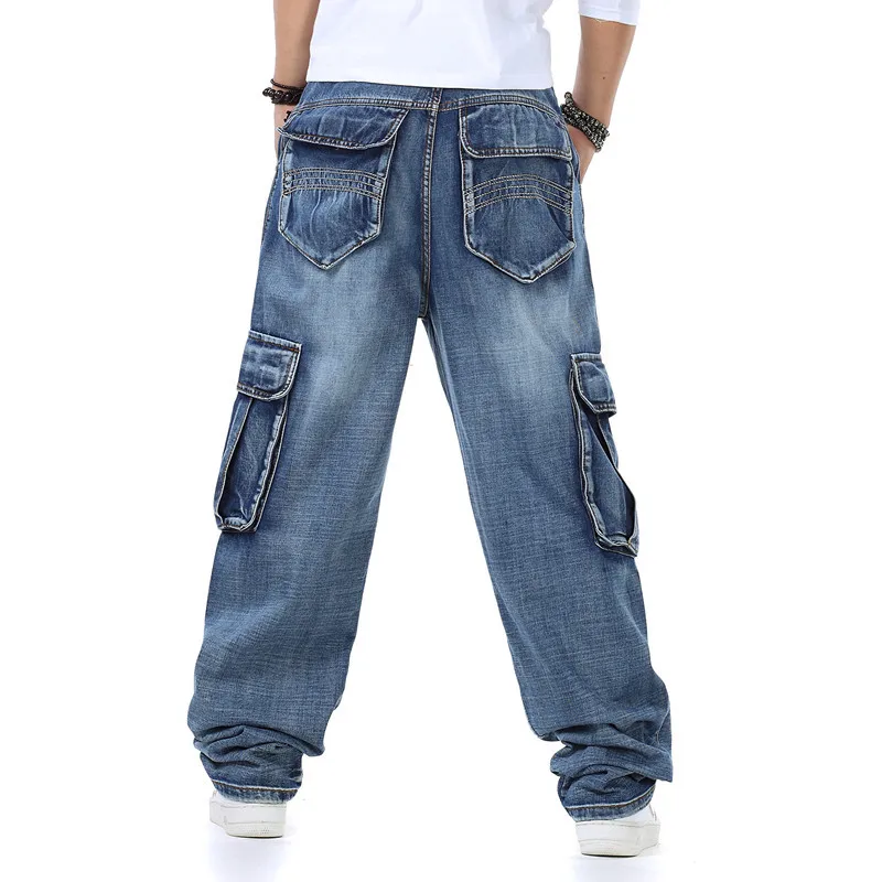 Mens Baggy Jeans Spring and Au - Men'S Fashion For Fat Guys ulasan dan harga