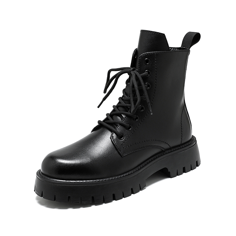 Men Luxury Fashion Genuine Lea - Chelsea Boots Men ulasan dan harga