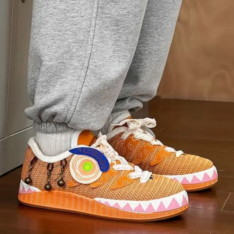 Spring Fashion Orange Men's De - Mens Fashion Trainers 2025 ulasan dan harga