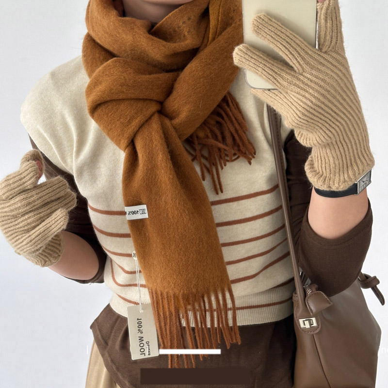 Elegant Good Quality 100% Wool - Men Scarf Wool ulasan dan harga