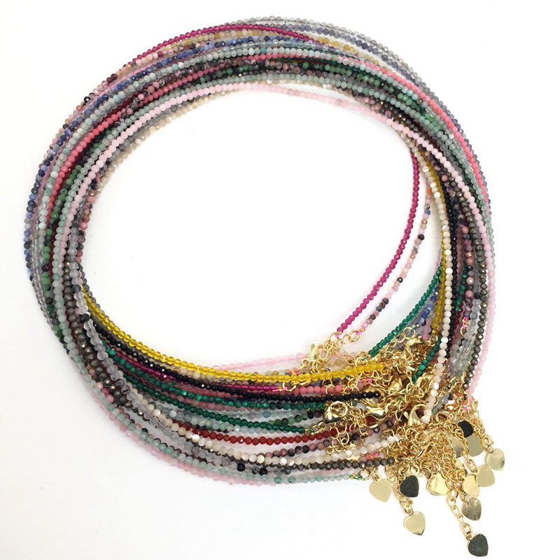 Faceted Gemstones 2-3mm Beads  - Amazon Men'S Fashion ulasan dan harga