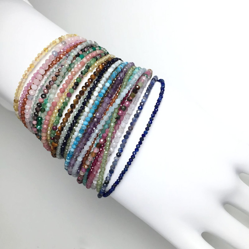 Faceted Gemstones 2-3mm Beads  - Amazon Men'S Fashion ulasan dan harga