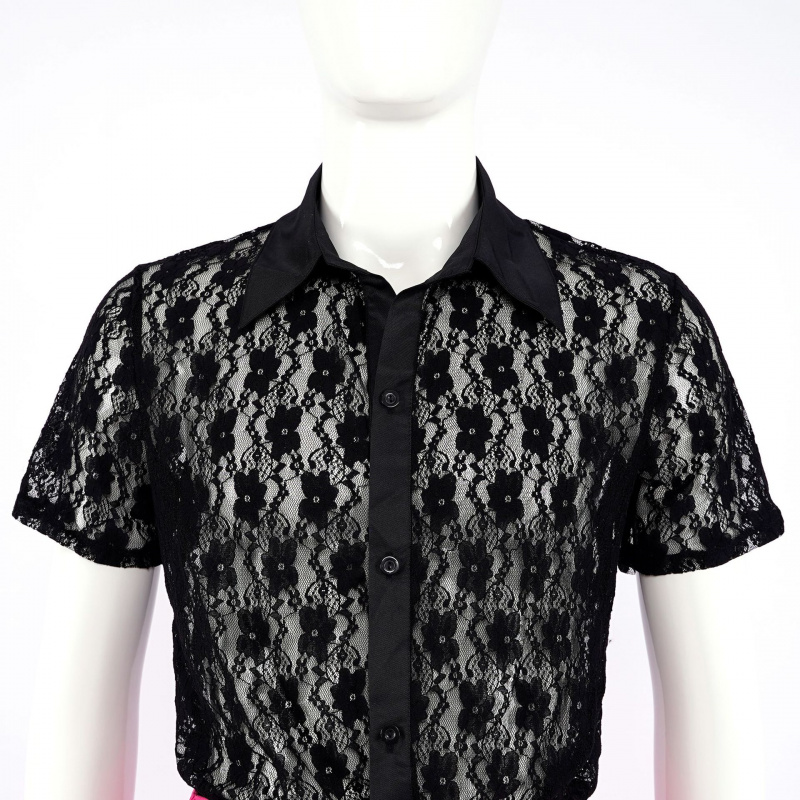 Movie Elvis Presley Costume Pi - Mens Fashion Dress Shirts ulasan dan harga
