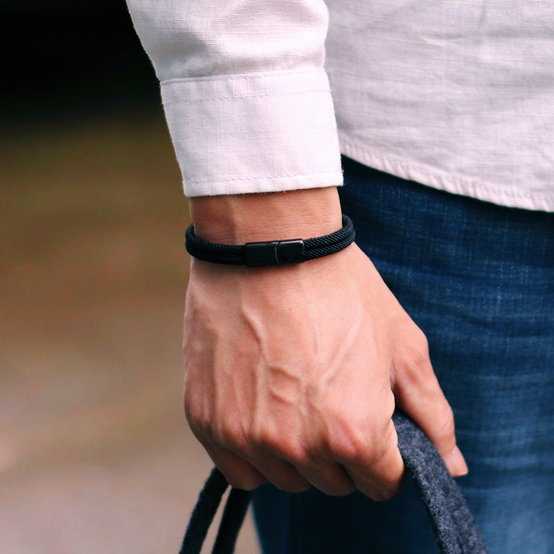 Noter New Bracelet Men Bilayer - Milan Men'S Fashion ulasan dan harga