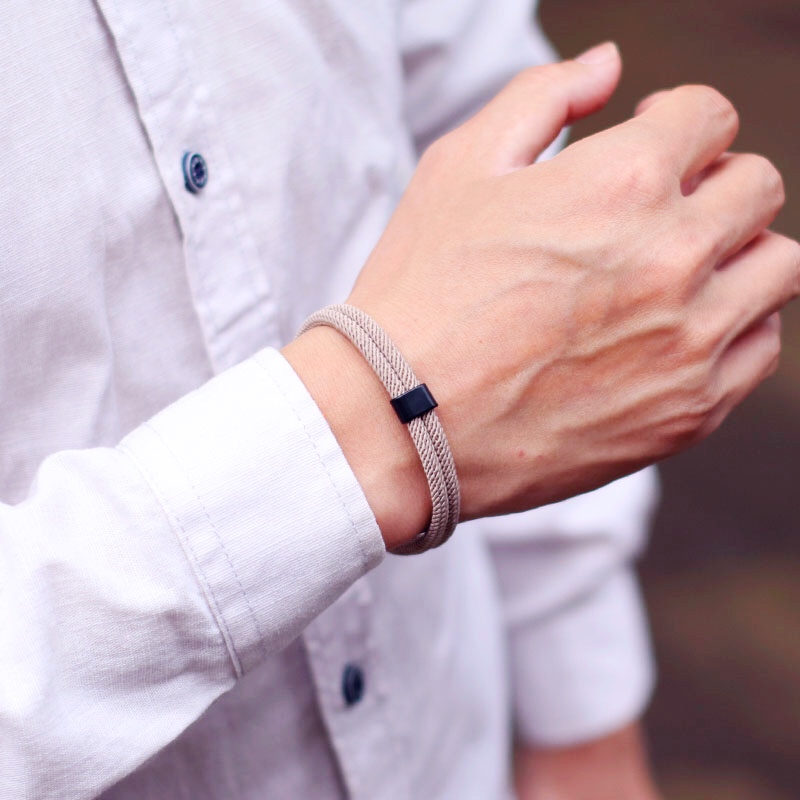 Noter New Bracelet Men Bilayer - Milan Men'S Fashion ulasan dan harga