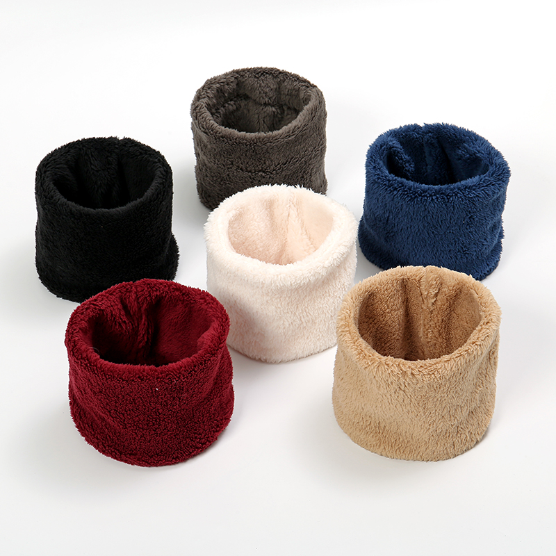 Cashmere Warm Collor Ring Wint - Men Scarf Wool ulasan dan harga