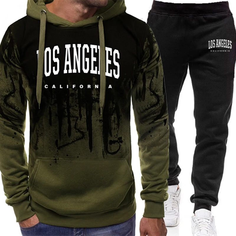 Fashion Men's Tracksuit Print  - Men'S Fashion Clothing ulasan dan harga