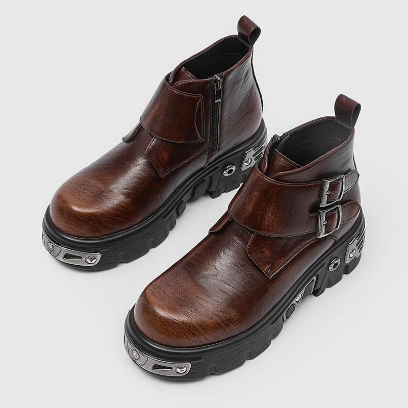 large size men fashion punk go - Men'S Fashion Footwear ulasan dan harga